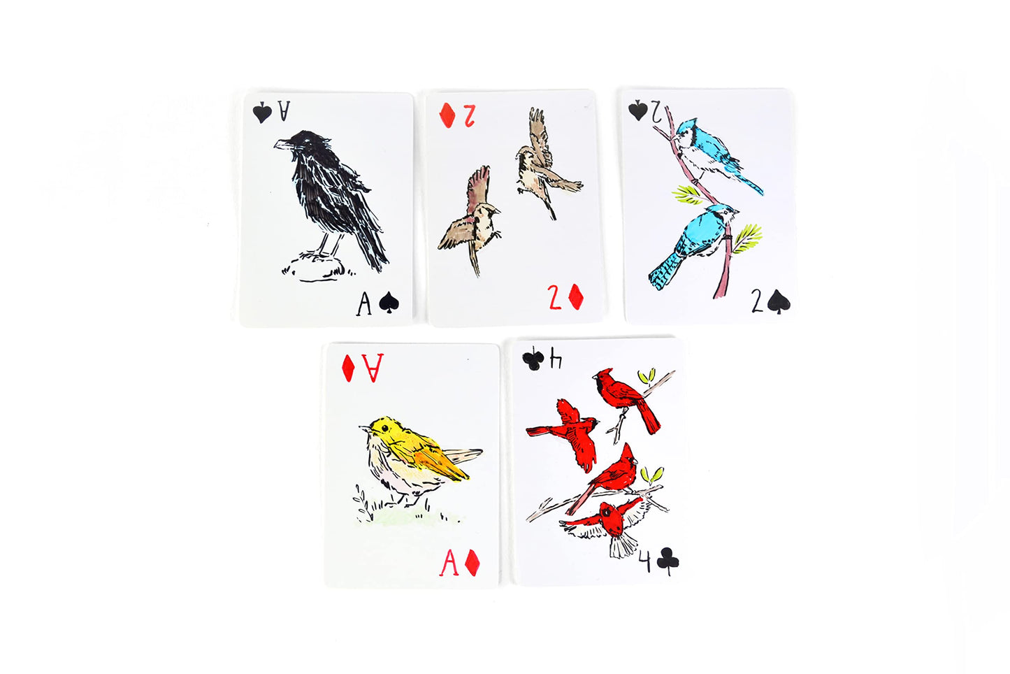 Apostrophe Games Blank Playing Cards – 180 Poker-Size DIY Card Deck, Matte Finish
