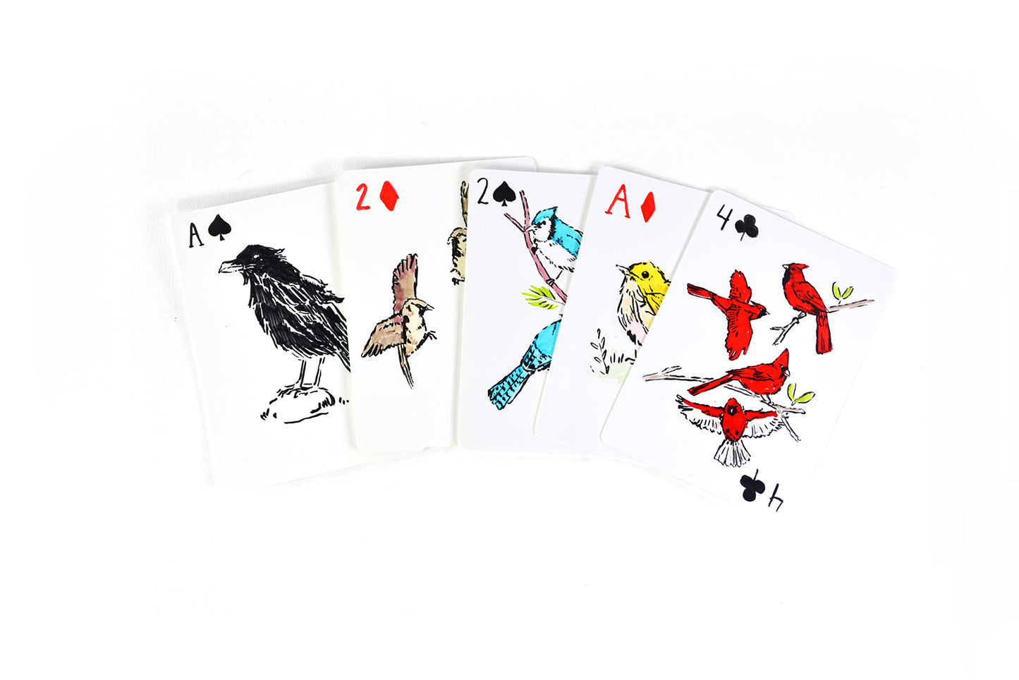 Apostrophe Games Blank Playing Cards – 180 Poker-Size DIY Card Deck, Matte Finish