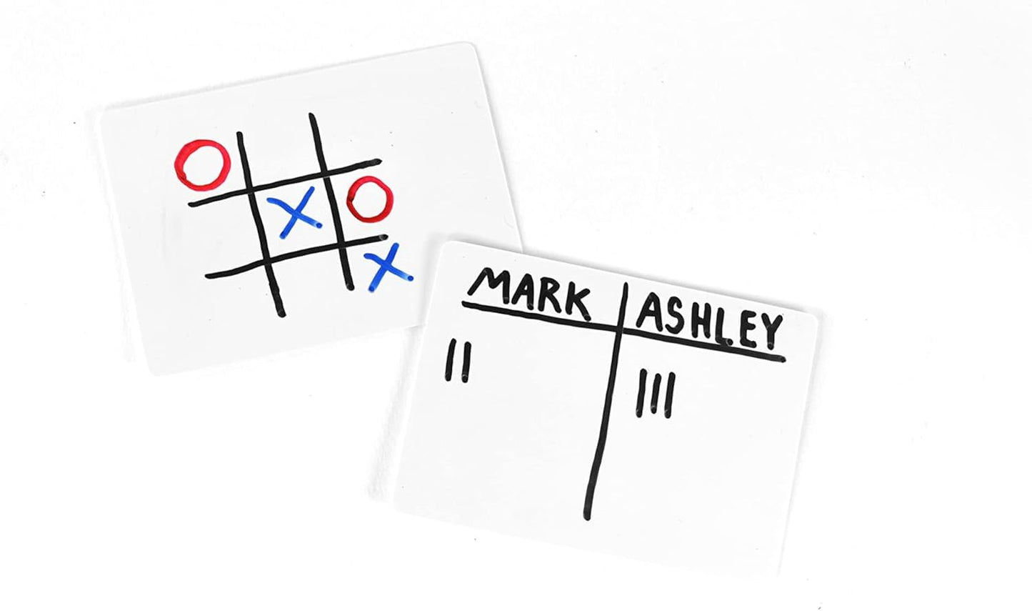 Apostrophe Games Dry Erase Blank Playing Cards with Box – Poker Size (2.5" x 3.5"), 45 Reusable Cards