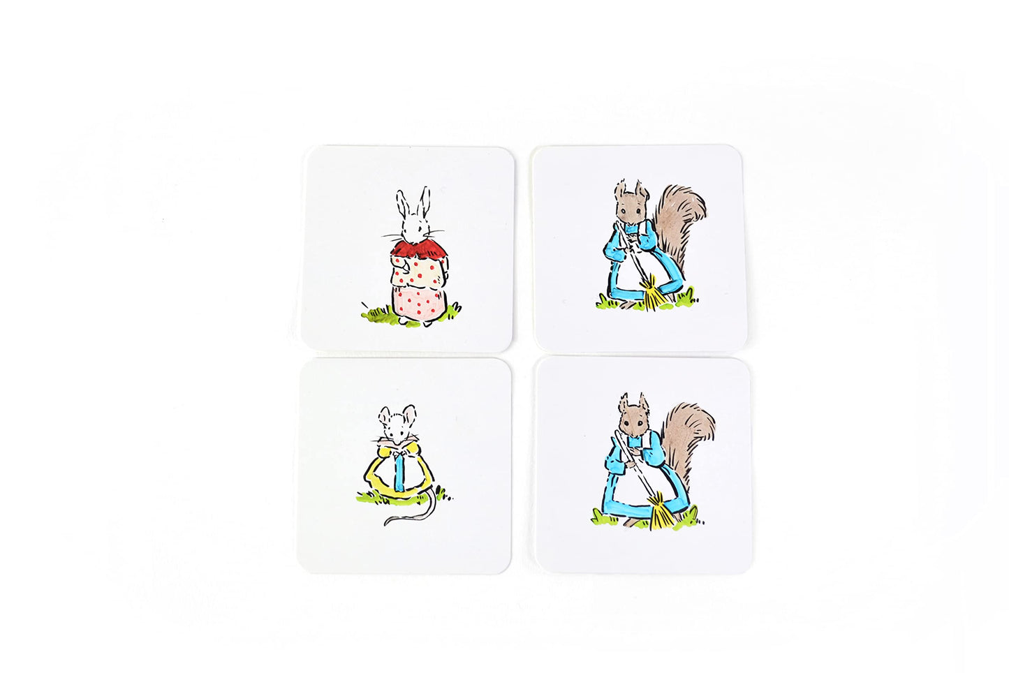 Apostrophe Games Blank Square Playing Cards – 200 Matte Cards, 2.75-Inch Square