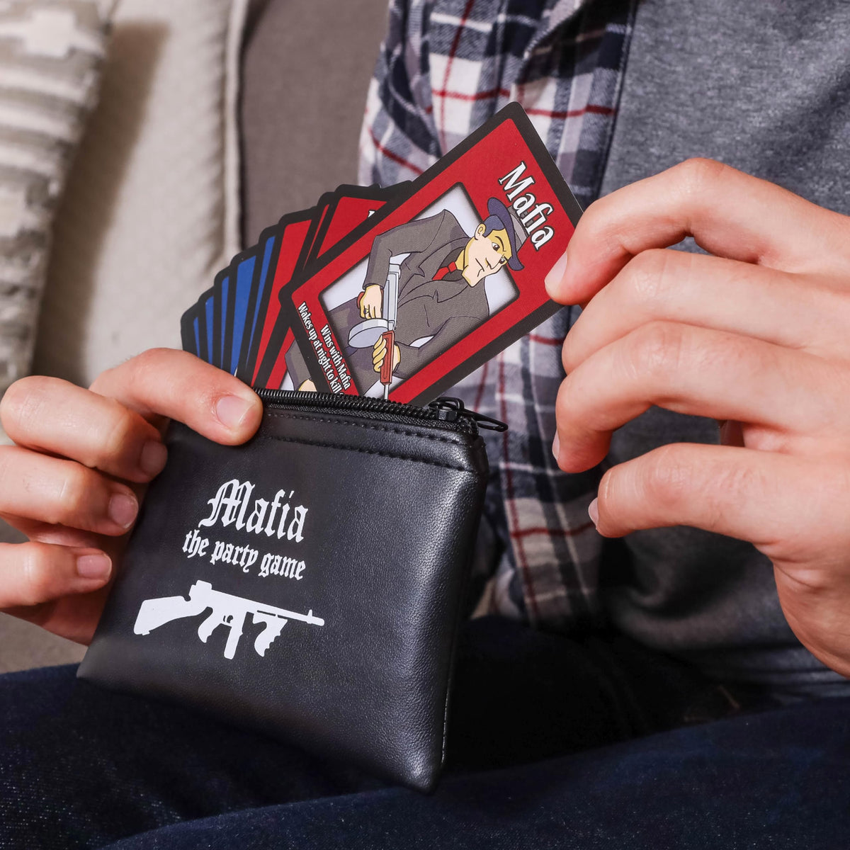 Apostrophe Games Mafia The Party Game - Bluff, Deceit & 38 Role Cards for Adults & Teens
