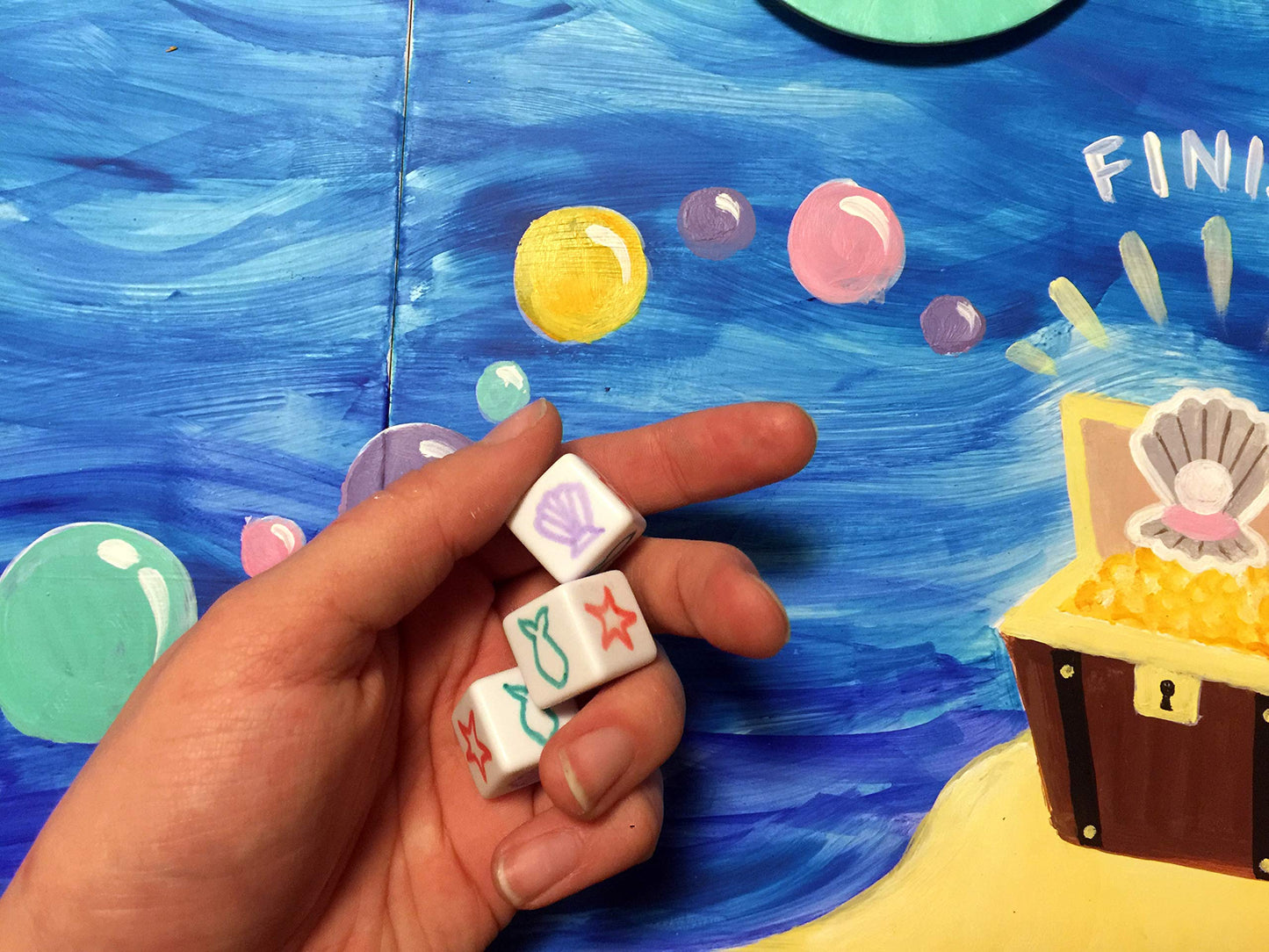 Create Your Own Board Game Set – DIY Kit with Blank Board, Cards, Dice & Spinner | Apostrophe Games