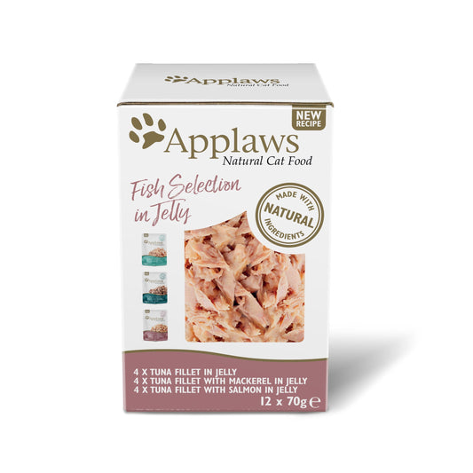 Applaws Cat Pch Fish Multi 48x70g