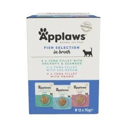Applaws Cat Pouch Fish 12 pack, 70g
