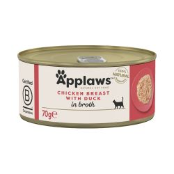 Applaws Cat Tin Chicken & Duck, 24 x 70g