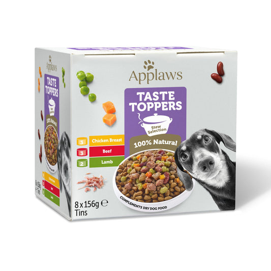 Applaws Dog Topper Stew Tin 8x156g