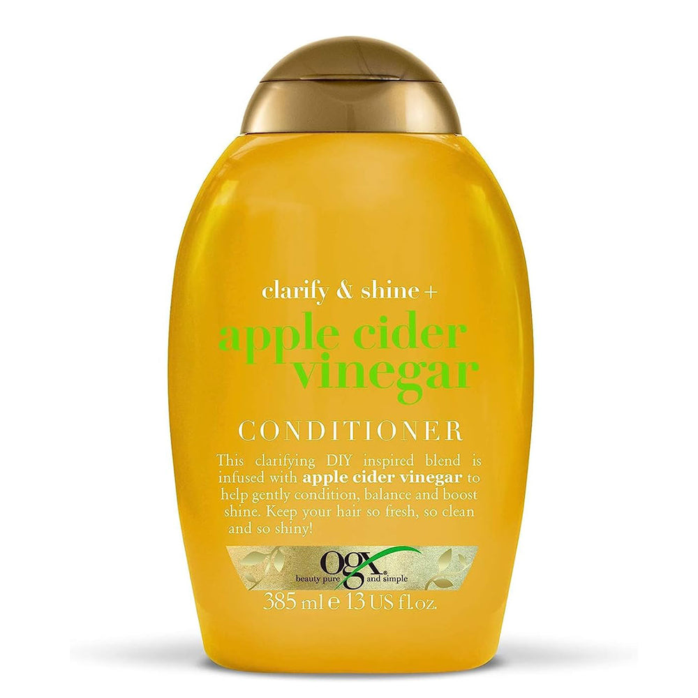 OGX Clarify & Shine+ Apple Cider Vinegar Conditioner for Deep Cleanse & Luminous Hair 385 ml