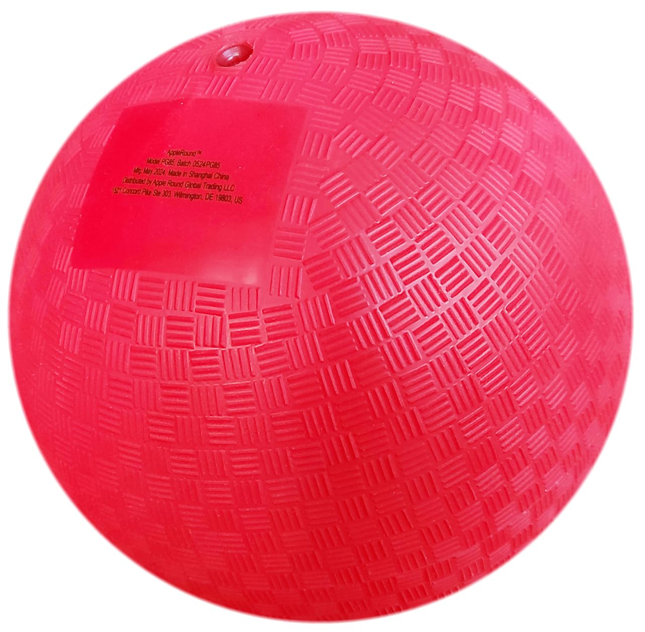 AppleRound 8.5-Inch Dodgeball Balls – Pack of 4 with Pump, Official Size for Dodgeball, Handball, Camps & Schools (Multicolor)
