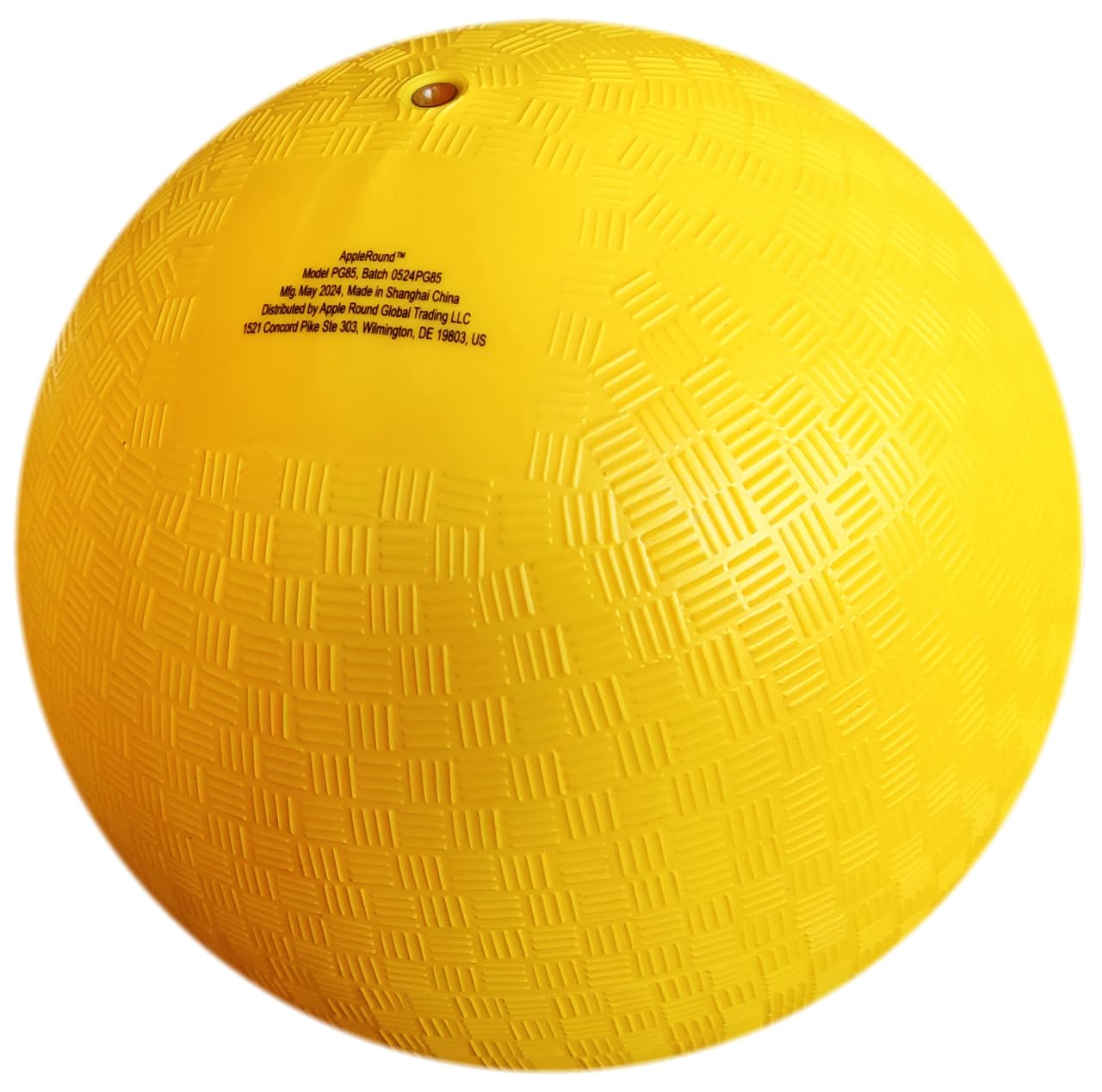 AppleRound 8.5-Inch Dodgeball Balls – Pack of 4 with Pump, Official Size for Dodgeball, Handball, Camps & Schools (Multicolor)
