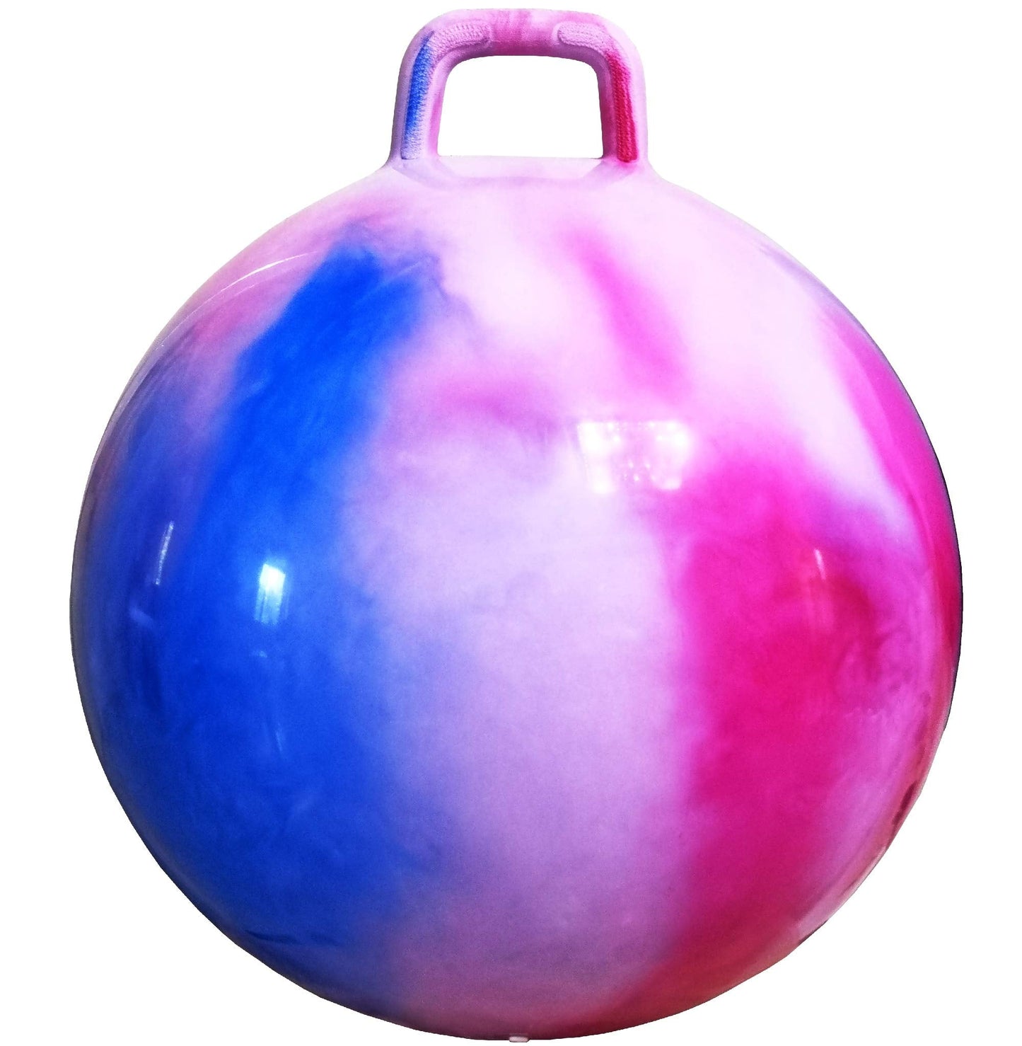AppleRound Hippity Hoppity Hopball with Pump – 18-Inch Sit-On Ball for Kids 3–7 (Cloud Colors)