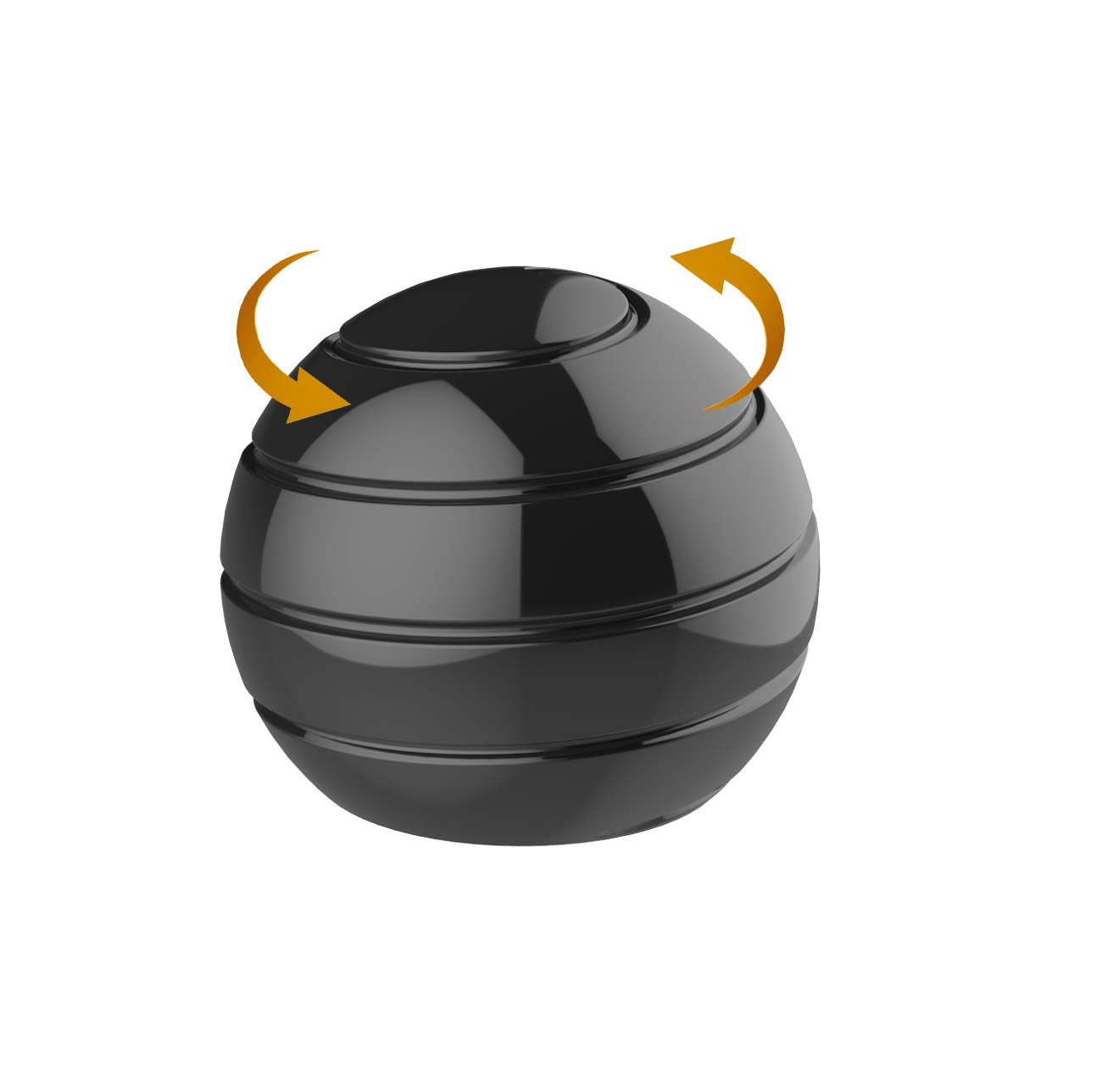 Apqdw Kinetic Desk Toy Ball (39mm) – Black Fidget for Adults & Kids