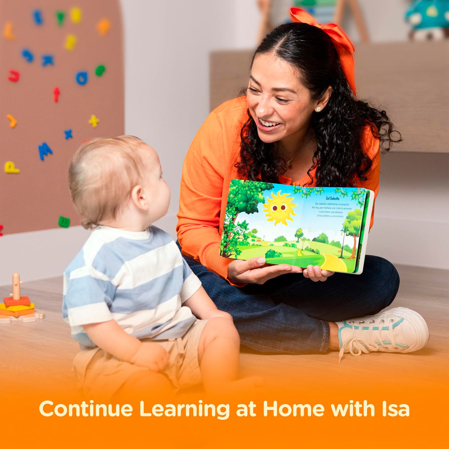 Aprende Peque Musical Sound Book for Toddlers 1–4 | Sing with Isa: My Favorite Songs | Interactive Spanish Music Book for Kids | 6 Songs