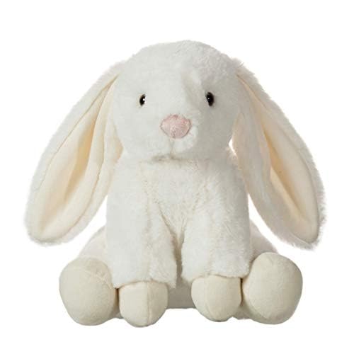 Apricot Lamb Cream Bunny Plush — 8-Inch Soft Bunny Rabbit Stuffed Toy with Fluffy Ears