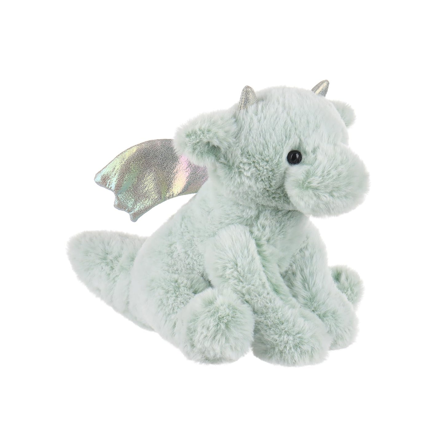 Apricot Lamb Green Dragon Dinosaur Plush — 8-Inch Soft Cuddly Toy for Kids