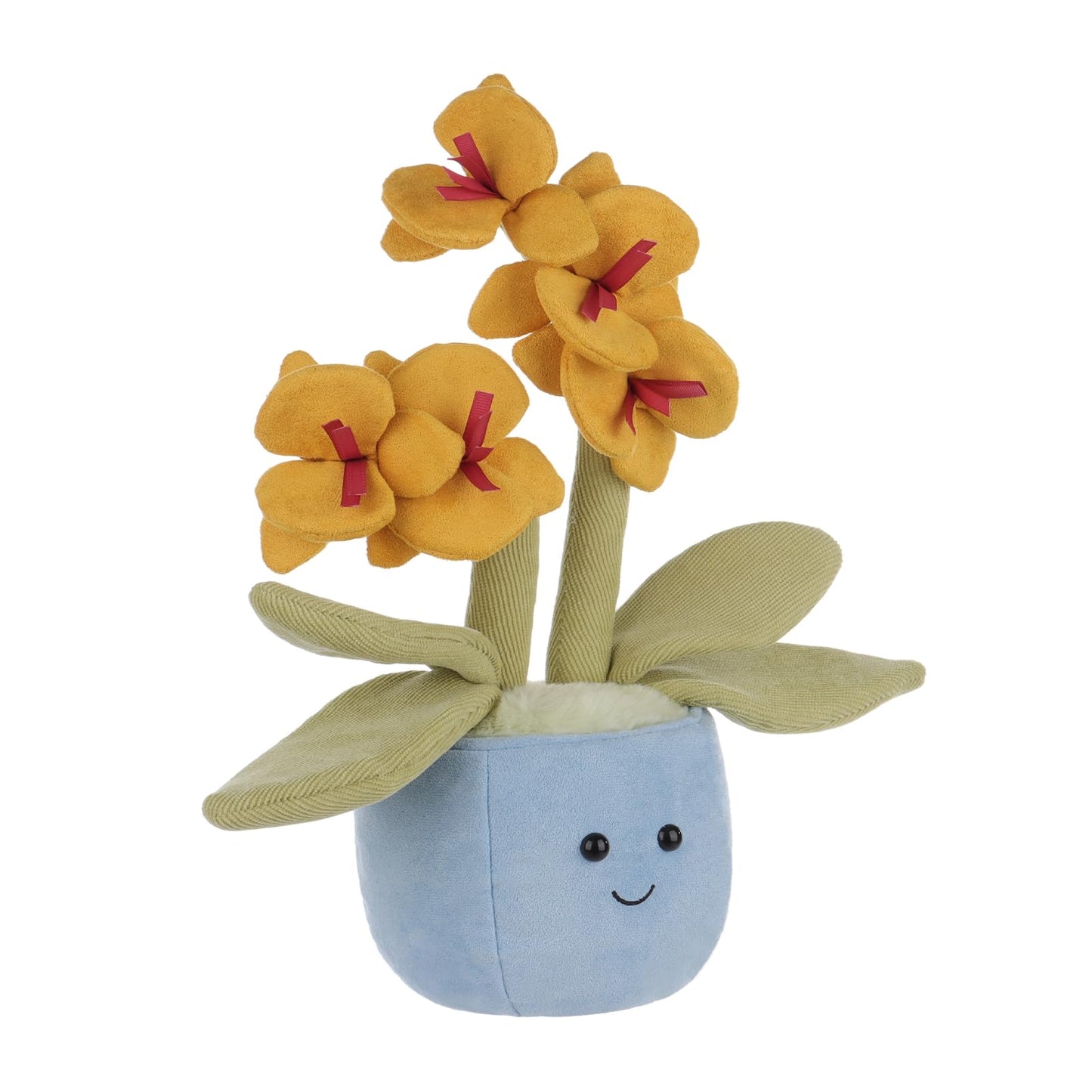 Apricot Lamb Potted Butterfly Orchid Plush - Soft Kids Toy & Baby Gift