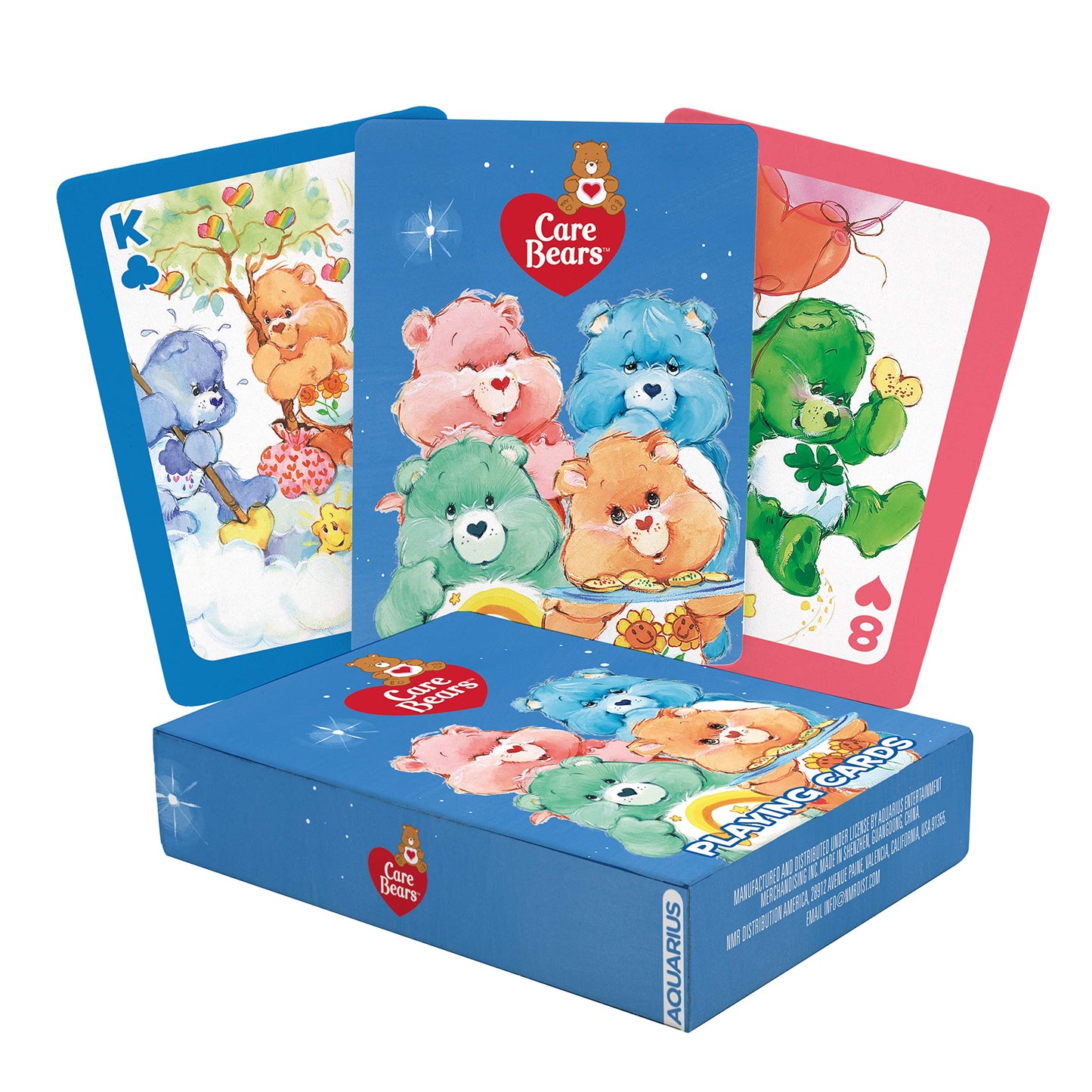AQUARIUS Care Bears Playing Cards Deck - Family Card Games