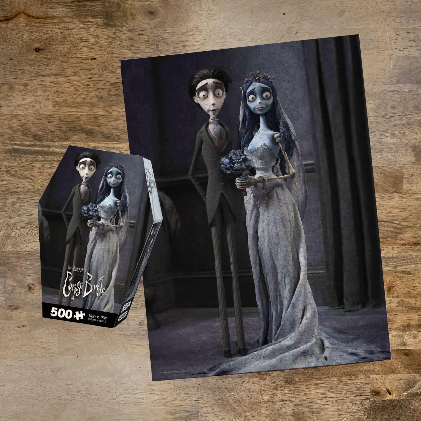 Aquarius Corpse Bride 500pc Puzzle – Glare-Free, Precision-Cut, Officially Licensed