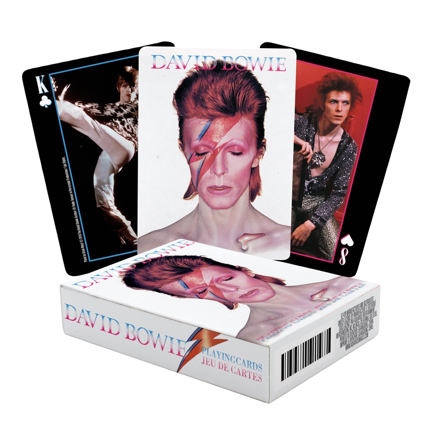 AQUARIUS David Bowie Playing Cards – Officially Licensed Deck (2.5x3.5 in)