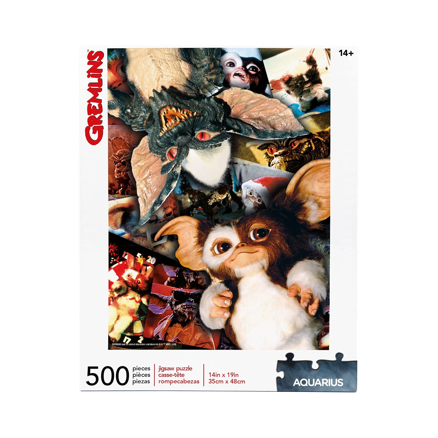 AQUARIUS Gremlins Puzzle (500 Piece) – Glare-Free, Precision Cut, Officially Licensed