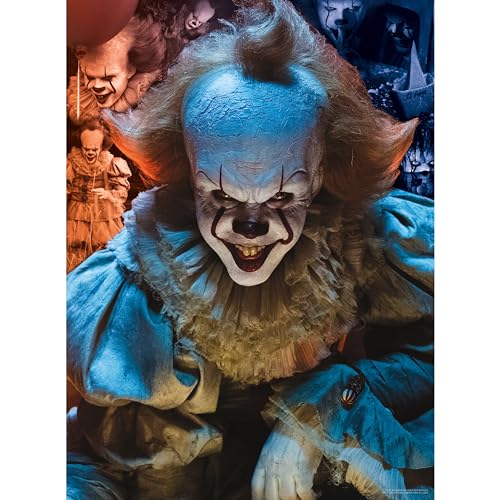 AQUARIUS IT Pennywise 500pc Puzzle — Glare-Free, 14x19 in, Officially Licensed