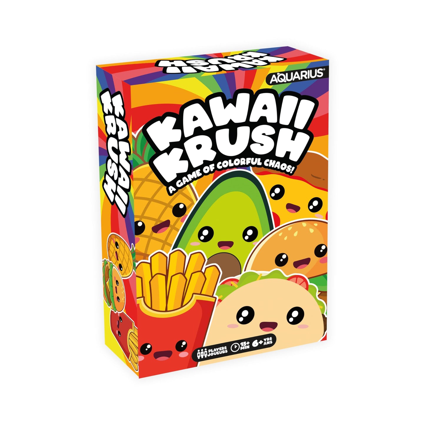 Aquarius Kawaii Krush Card Game | Fun Family Party Game for All Ages | 2-7 Players