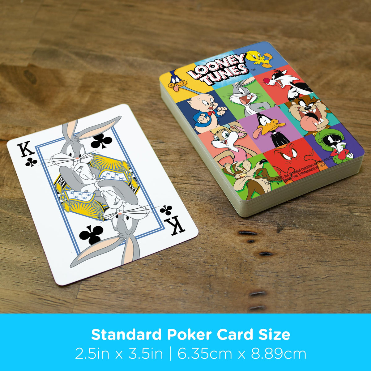 Aquarius Looney Tunes Playing Cards – Officially Licensed Deck for Family Game Night