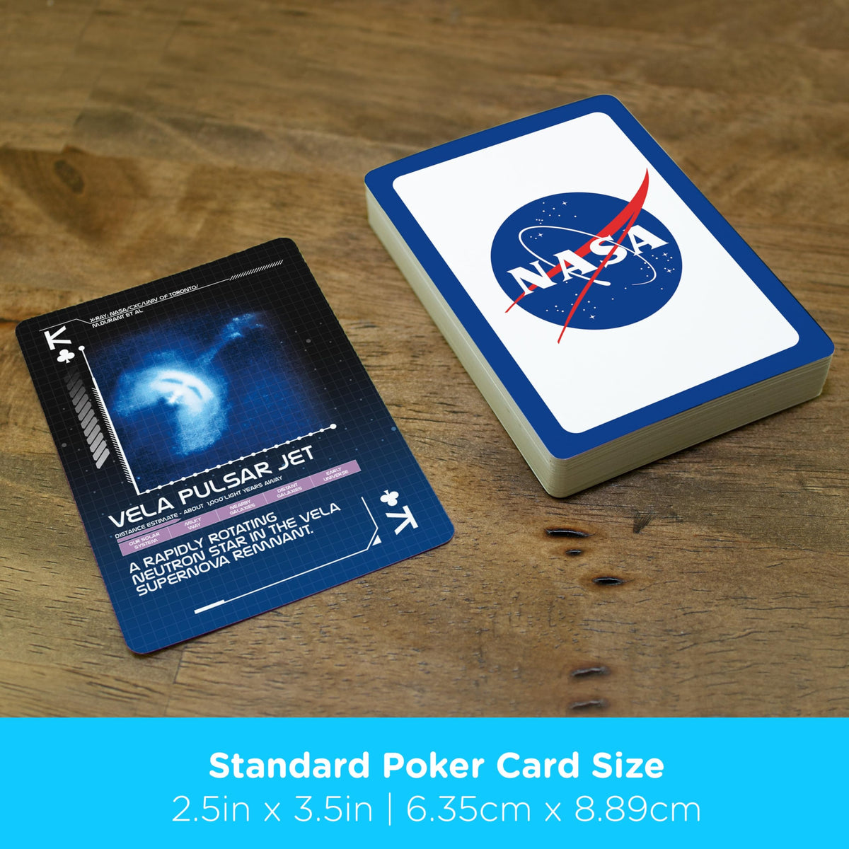 Aquarius NASA Across the Universe Playing Cards – Officially Licensed Deck