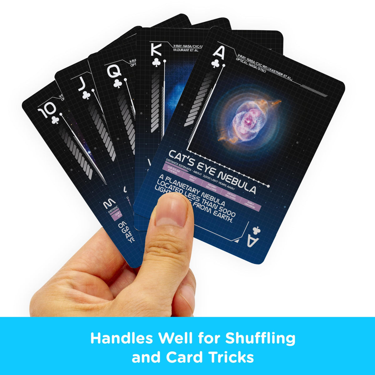 Aquarius NASA Across the Universe Playing Cards – Officially Licensed Deck
