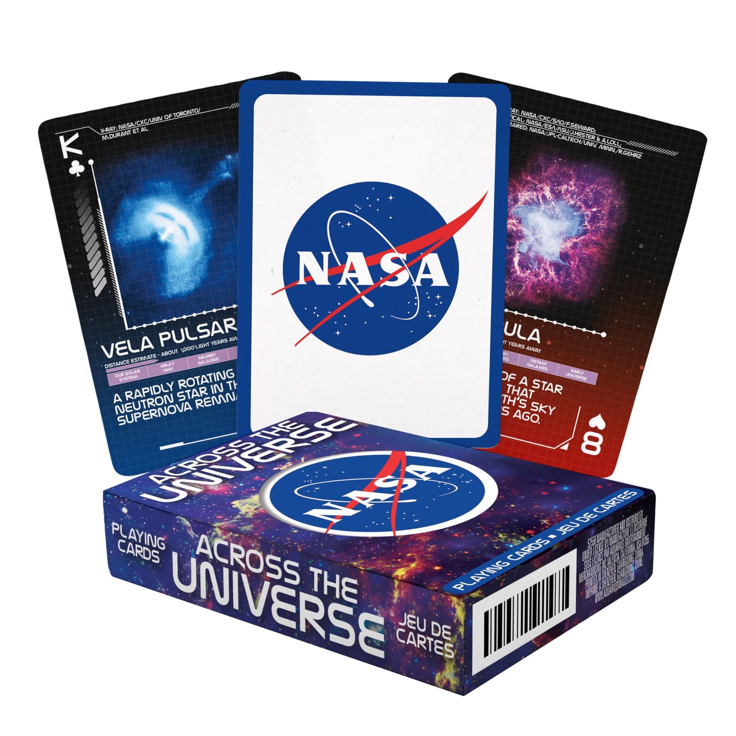 Aquarius NASA Across the Universe Playing Cards – Officially Licensed Deck