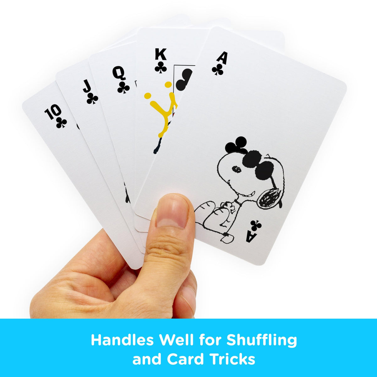 Aquarius Peanuts Joe Cool Playing Cards – Officially Licensed Deck for Family Game Night