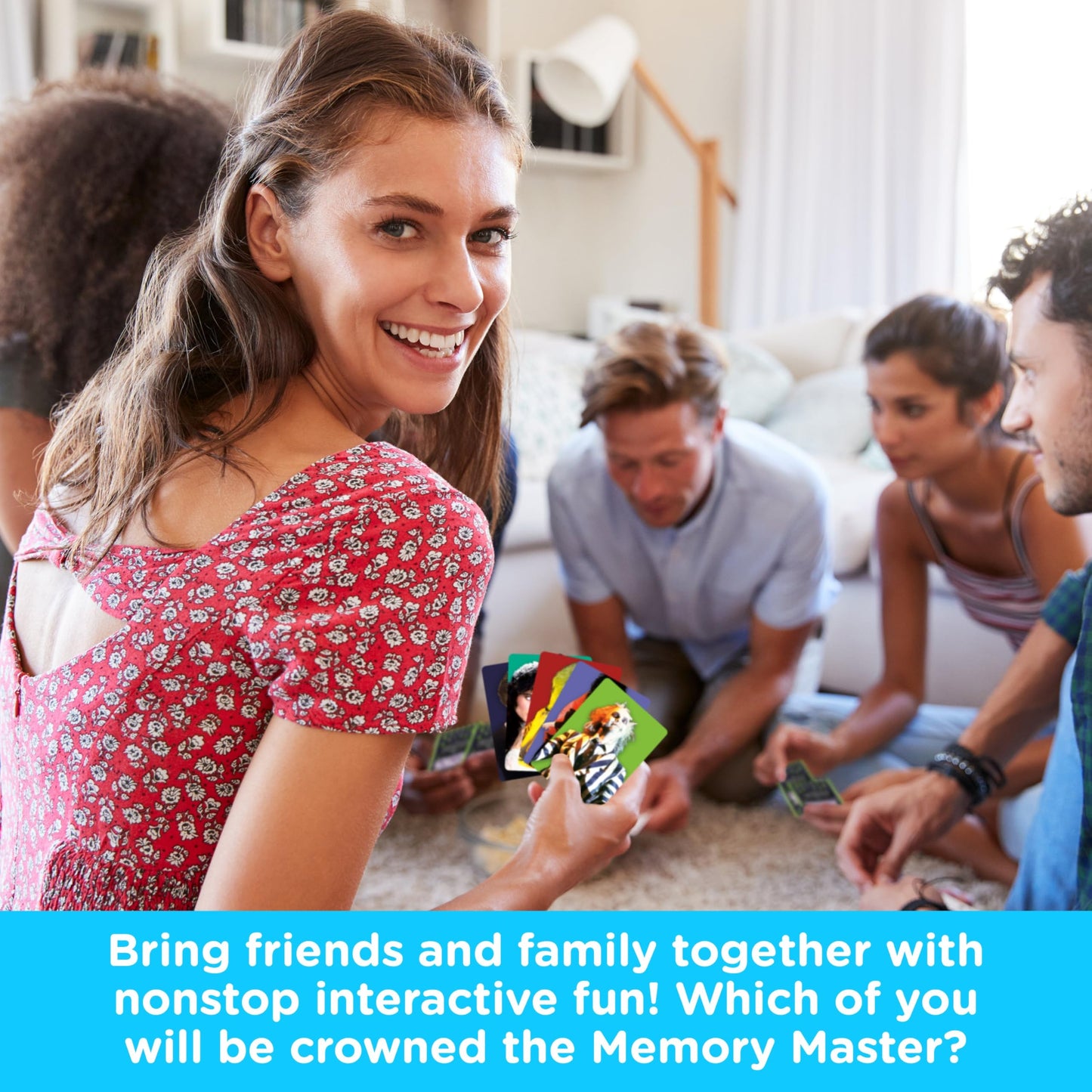 AQUARIUS Rick & Morty Memory Master Card Game - Officially Licensed Family Night Fun