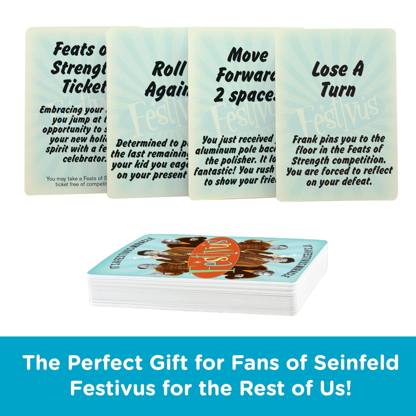 AQUARIUS Seinfeld Festivus Board Game - Officially Licensed Seinfeld Themed Family Gift
