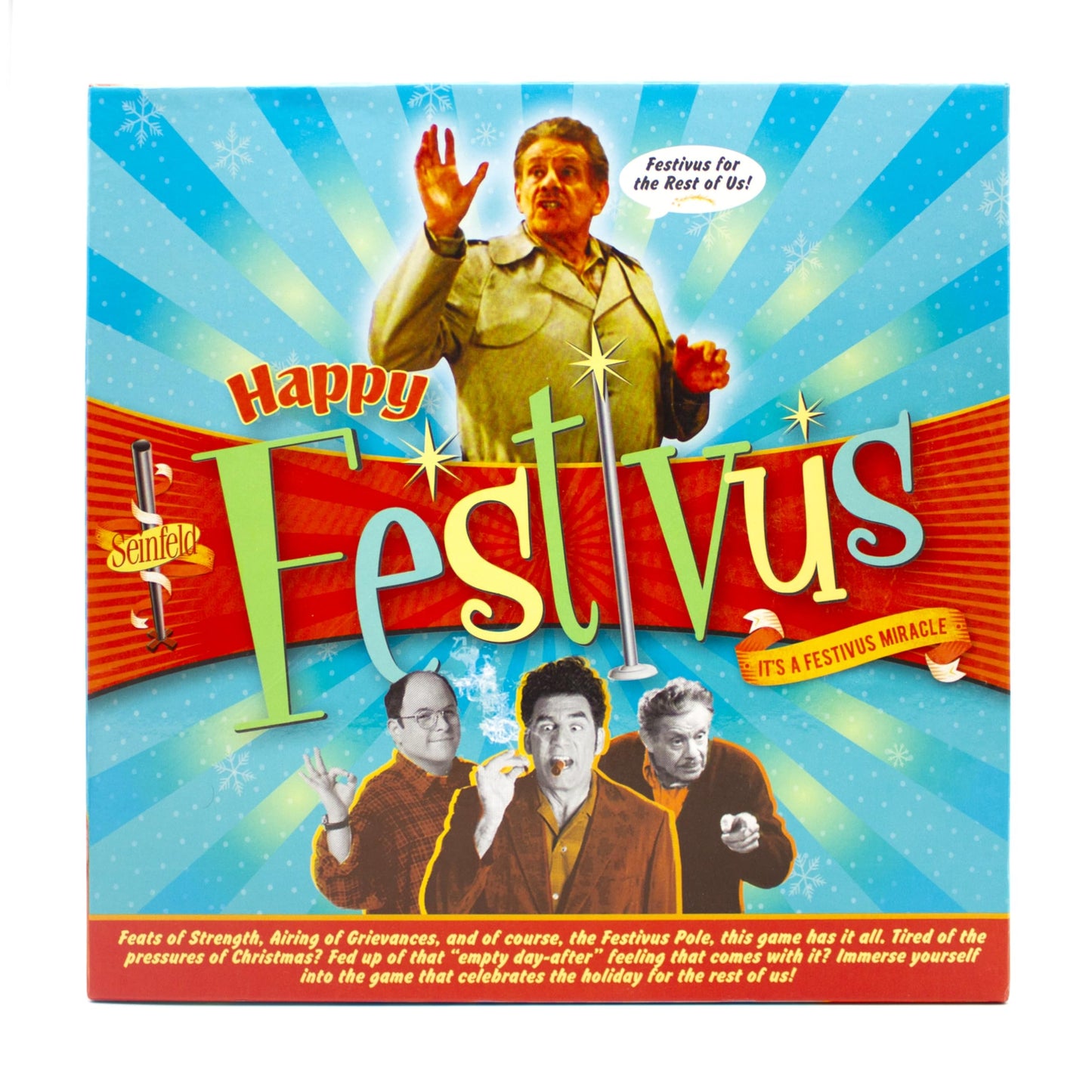 AQUARIUS Seinfeld Festivus Board Game - Officially Licensed Seinfeld Themed Family Gift