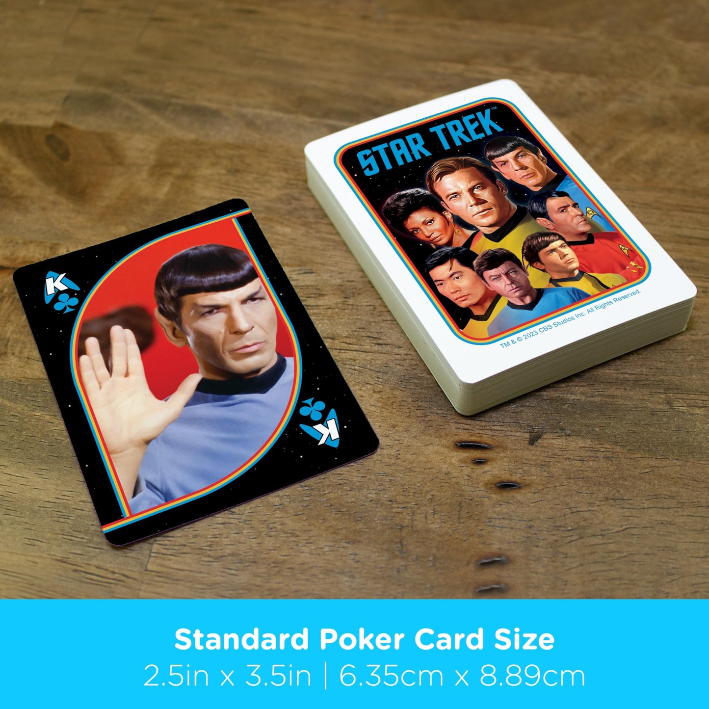 Aquarius Star Trek Original Series Playing Cards – Officially Licensed Deck