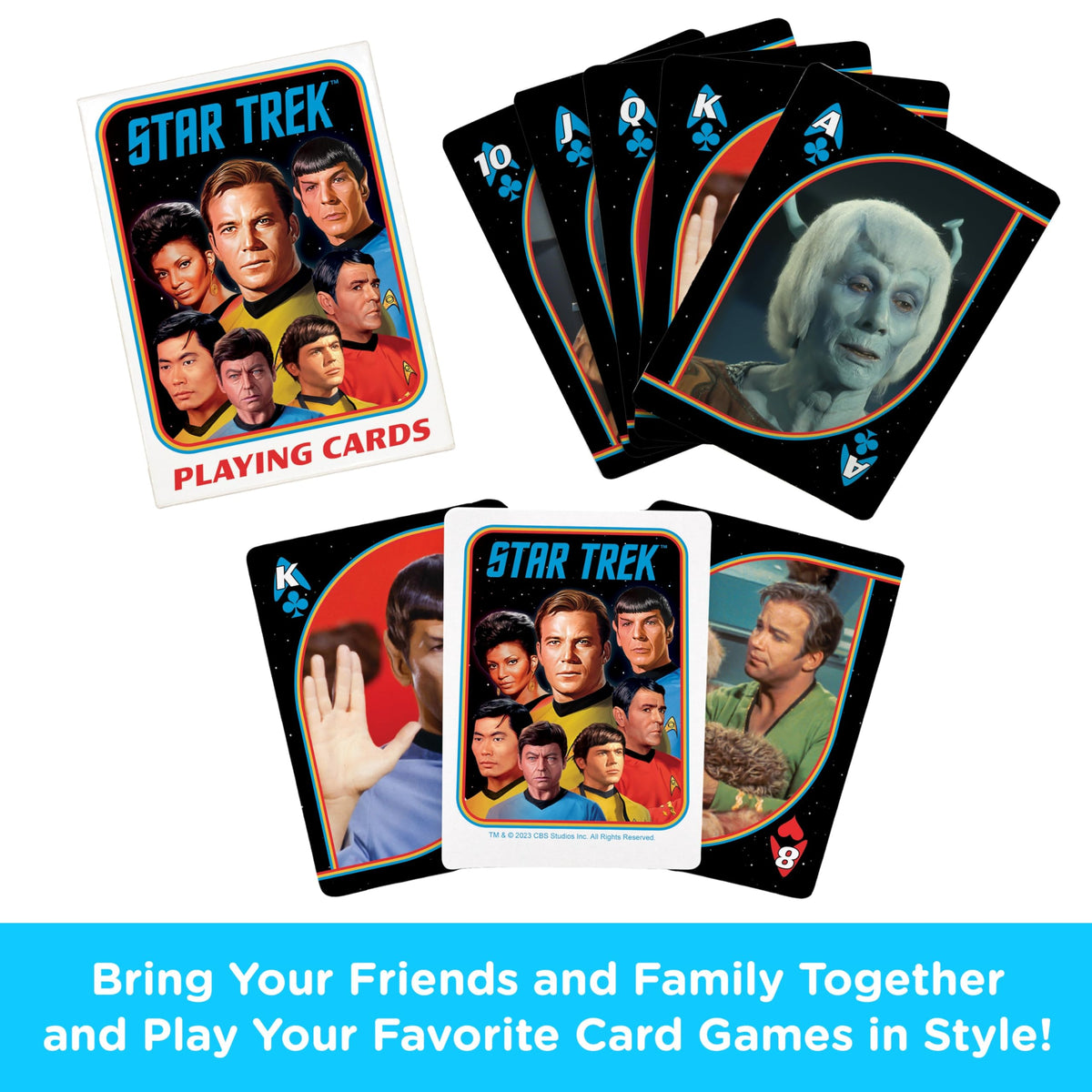 Aquarius Star Trek Original Series Playing Cards – Officially Licensed Deck