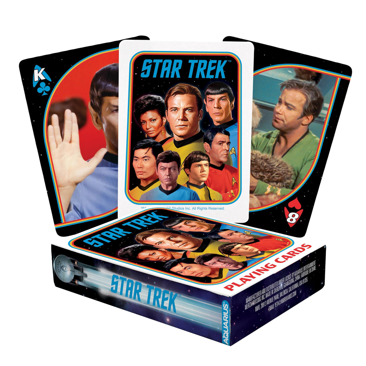 Aquarius Star Trek Original Series Playing Cards – Officially Licensed Deck
