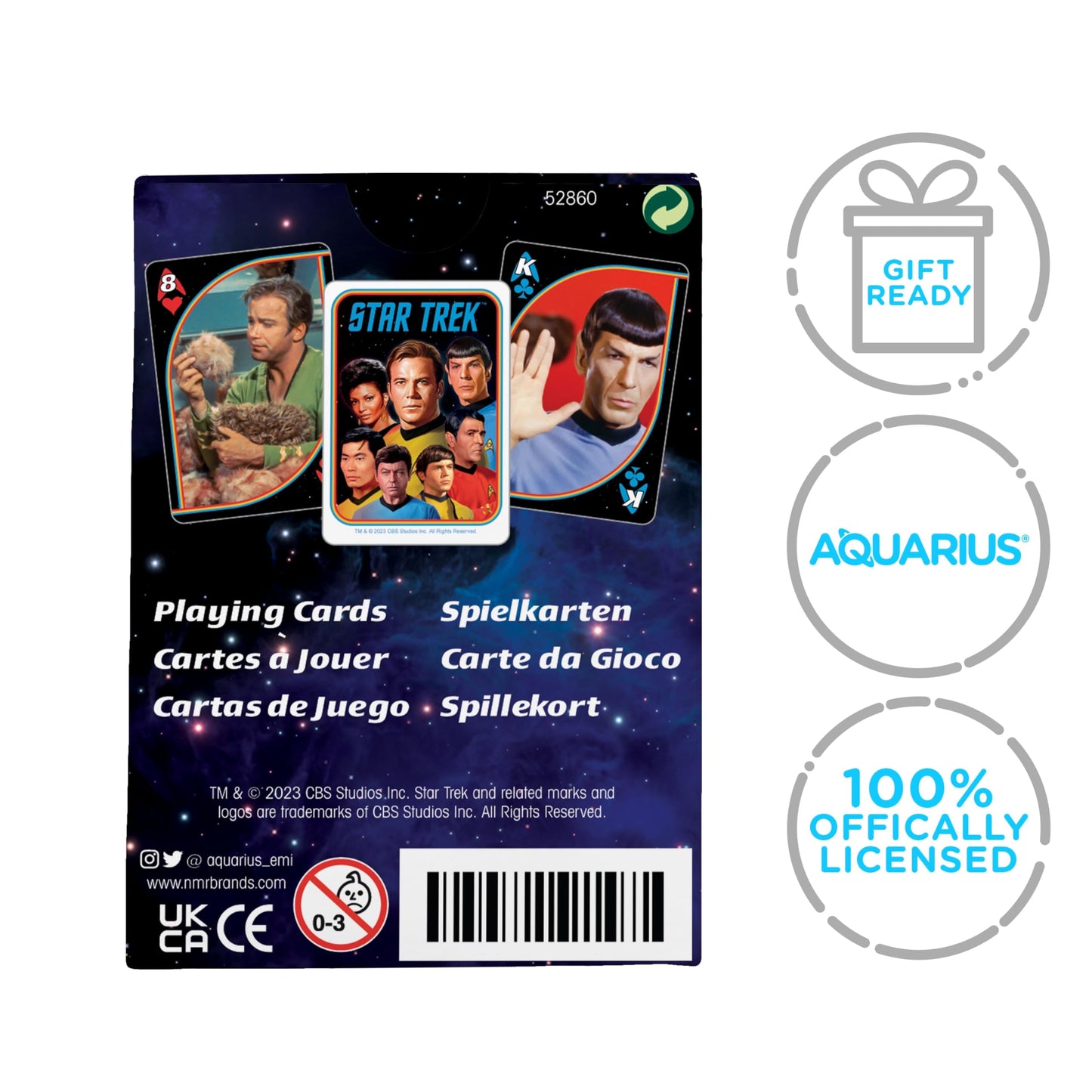 Aquarius Star Trek Original Series Playing Cards – Officially Licensed Deck