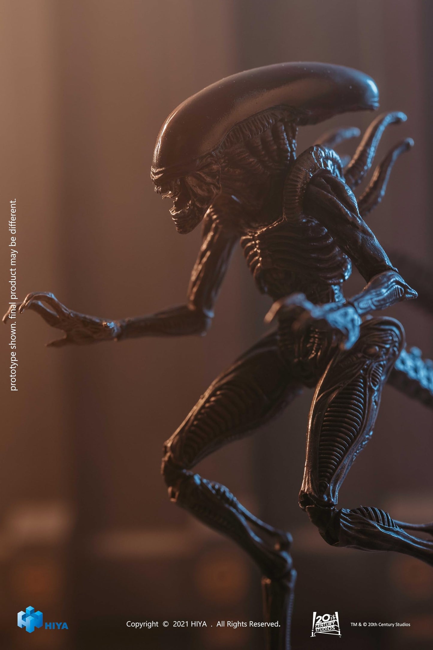 arbenmao Hiya Toys Exquisite Mini Series 1/18 Resurrection Lead Alien Warrior Action Figure
