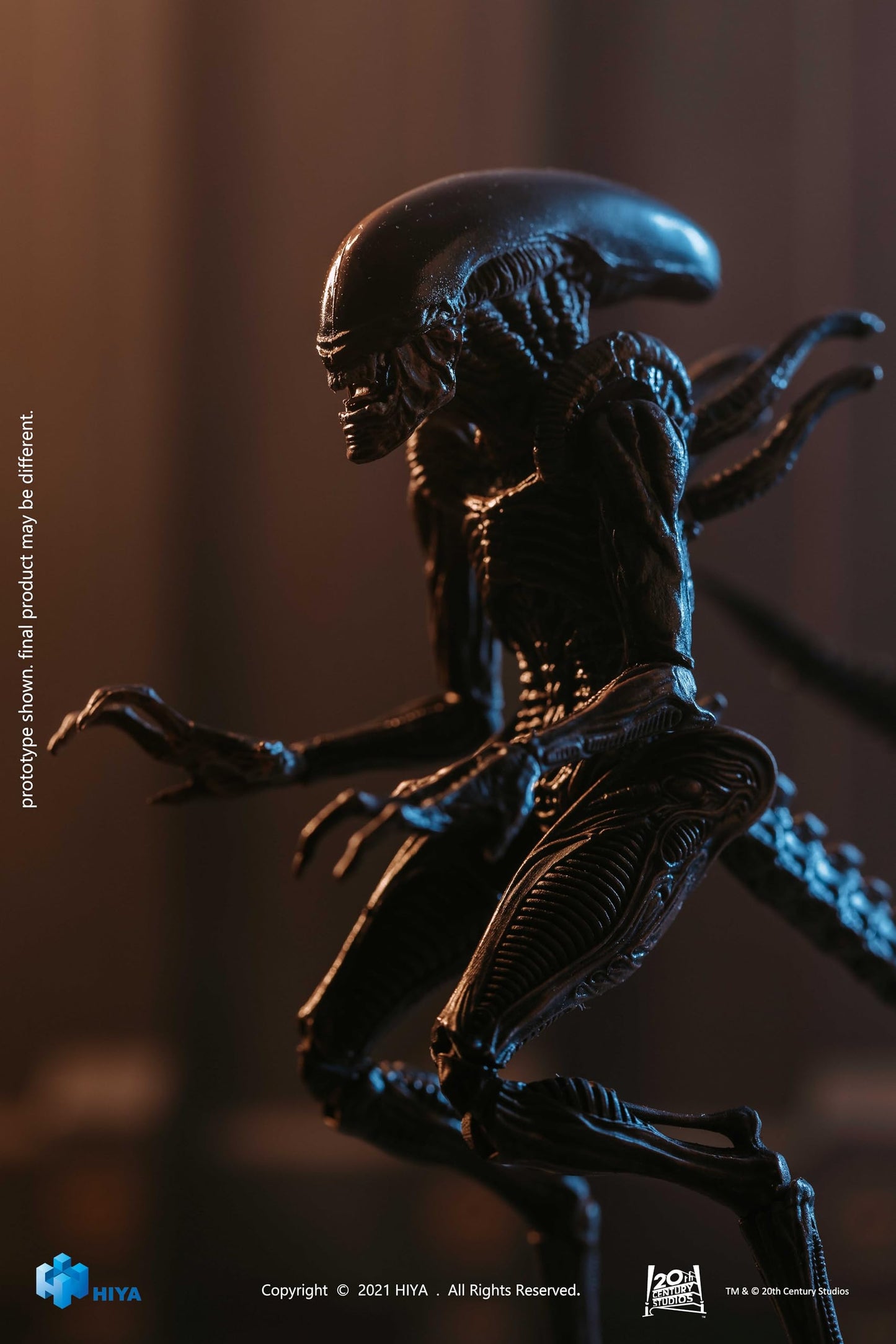 arbenmao Hiya Toys Exquisite Mini Series 1/18 Resurrection Lead Alien Warrior Action Figure