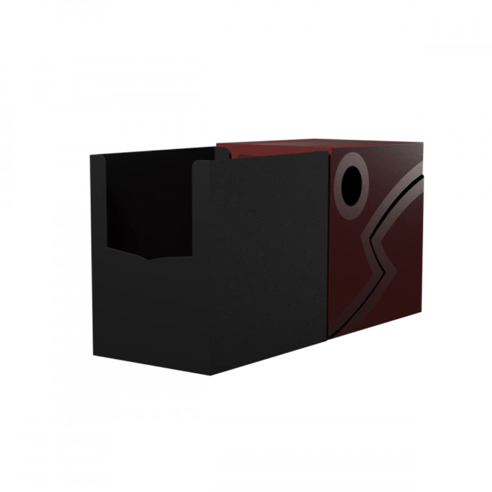Arcane Tinmen Double Shell Blood Red/Black – Protective Commander Deck Box