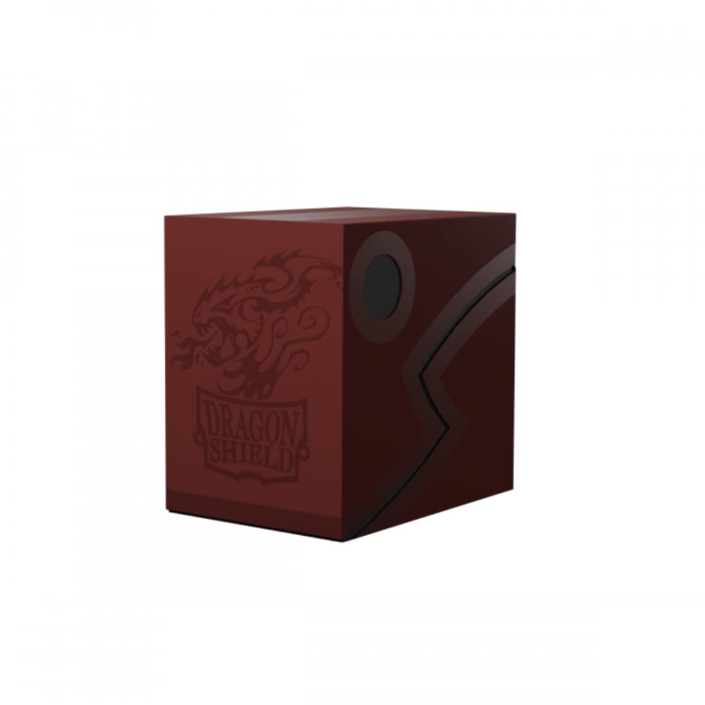 Arcane Tinmen Double Shell Blood Red/Black – Protective Commander Deck Box