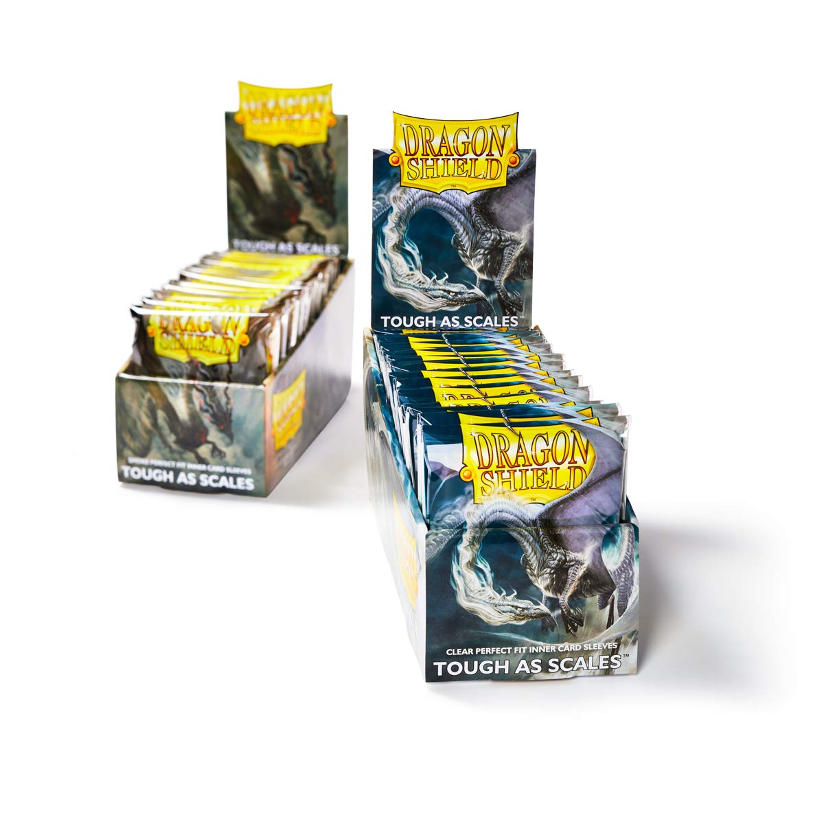 Dragon Shield Perfect Fit Inner Sleeves by Arcane Tinmen (100 ct) – Clear, 63x88 mm