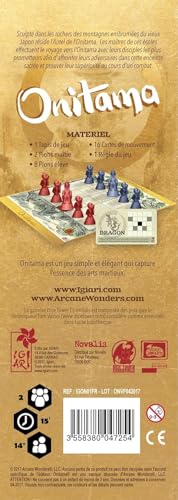 Onitama Board Game for 2 Players | Arcane Wonders