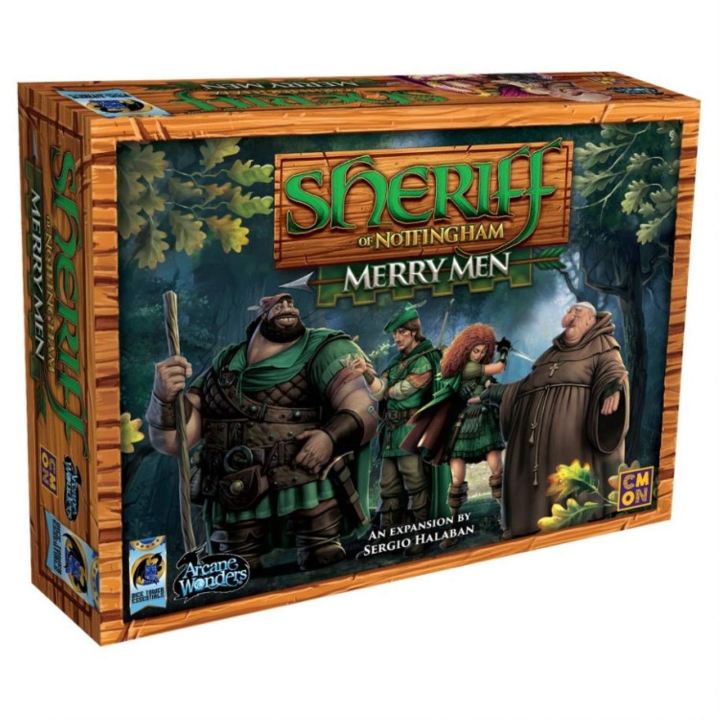 Arcane Wonders Sheriff of Nottingham: Merry Men Expansion – 6th Player, Black Market, Laws