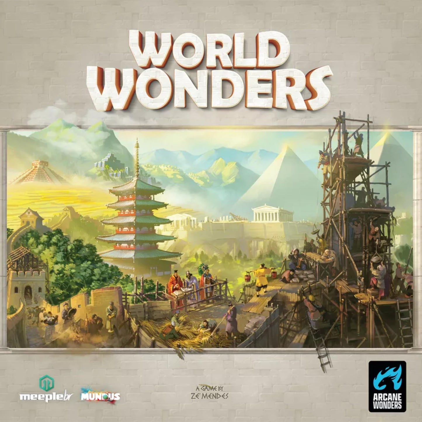 World Wonders Strategy Board Game by Arcane Wonders | Build Iconic Landmarks