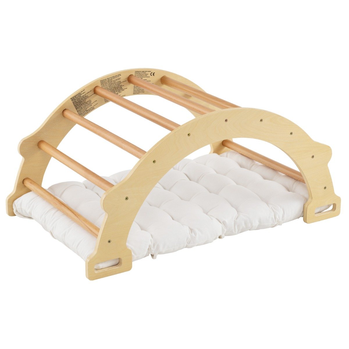 2-in-1 Arch Rocker with Soft Cushion-Colourful