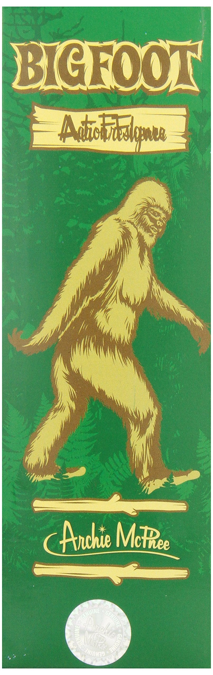 Archie Mcphee Bigfoot Action Figure Brown, 7.25in – Standard | Accoutrements