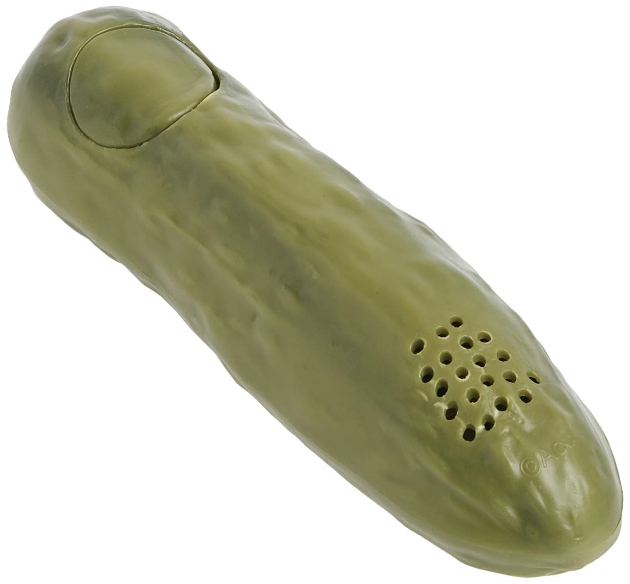 Archie McPhee Yodeling Pickle – Button-Activated Musical Toy, Fun Gift, 5.25 Inch, Multi-Colored