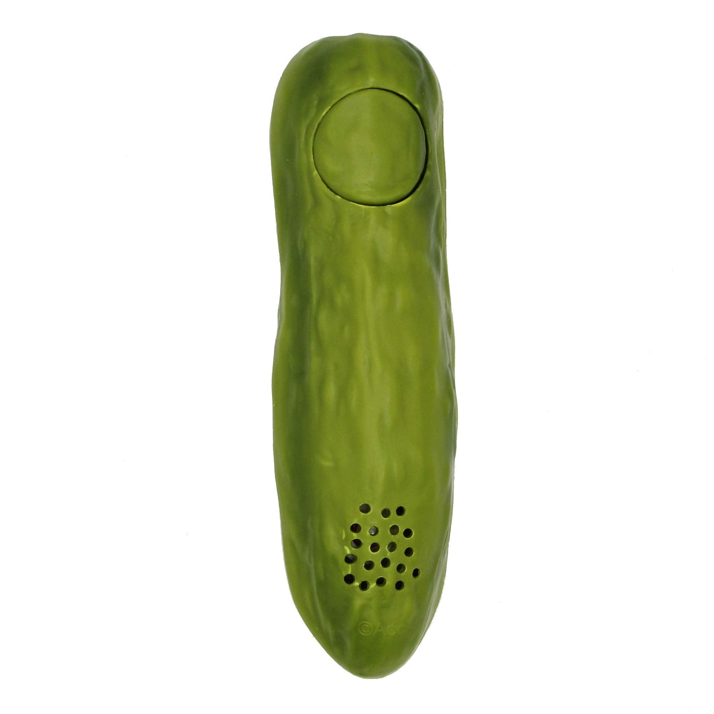 Archie McPhee Yodeling Pickle – Button-Activated Musical Toy, Fun Gift, 5.25 Inch, Multi-Colored