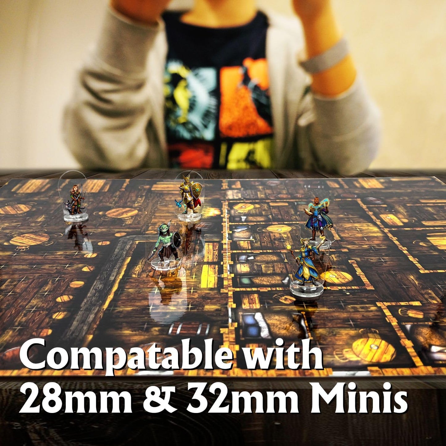 Arcknight Cobblestone City Battlemaps | 16 Modular RPG Maps on 8 Double-Sided Pages for D&D & Pathfinder